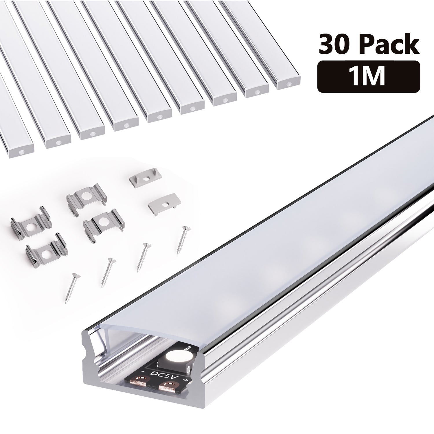 LED-Lichtstreifen, LED-Beleuchtung für Büro und Homeoffice – Detailansicht 29