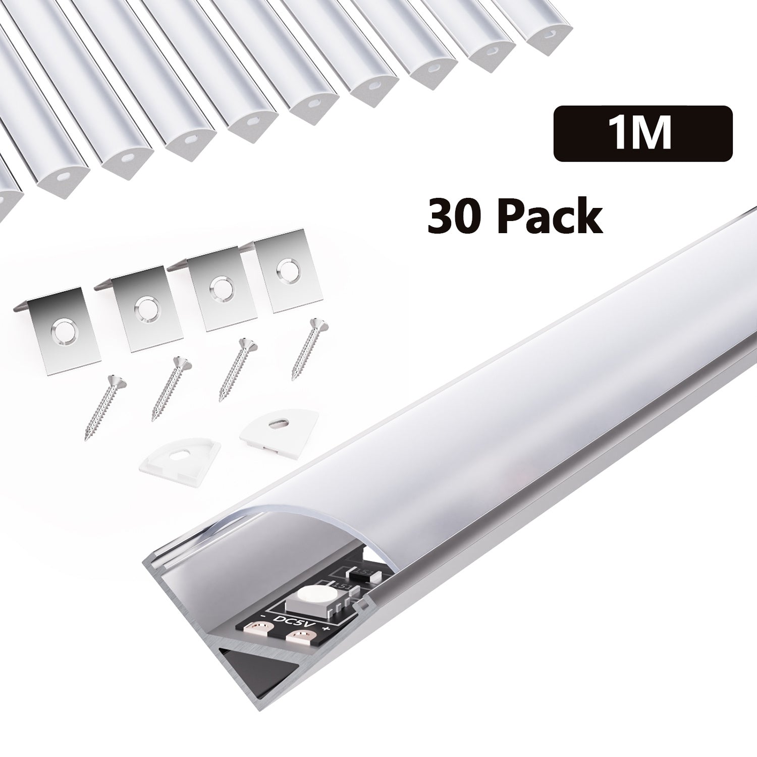 LED-Lichtstreifen, LED-Beleuchtung für Büro und Homeoffice – Detailansicht 32