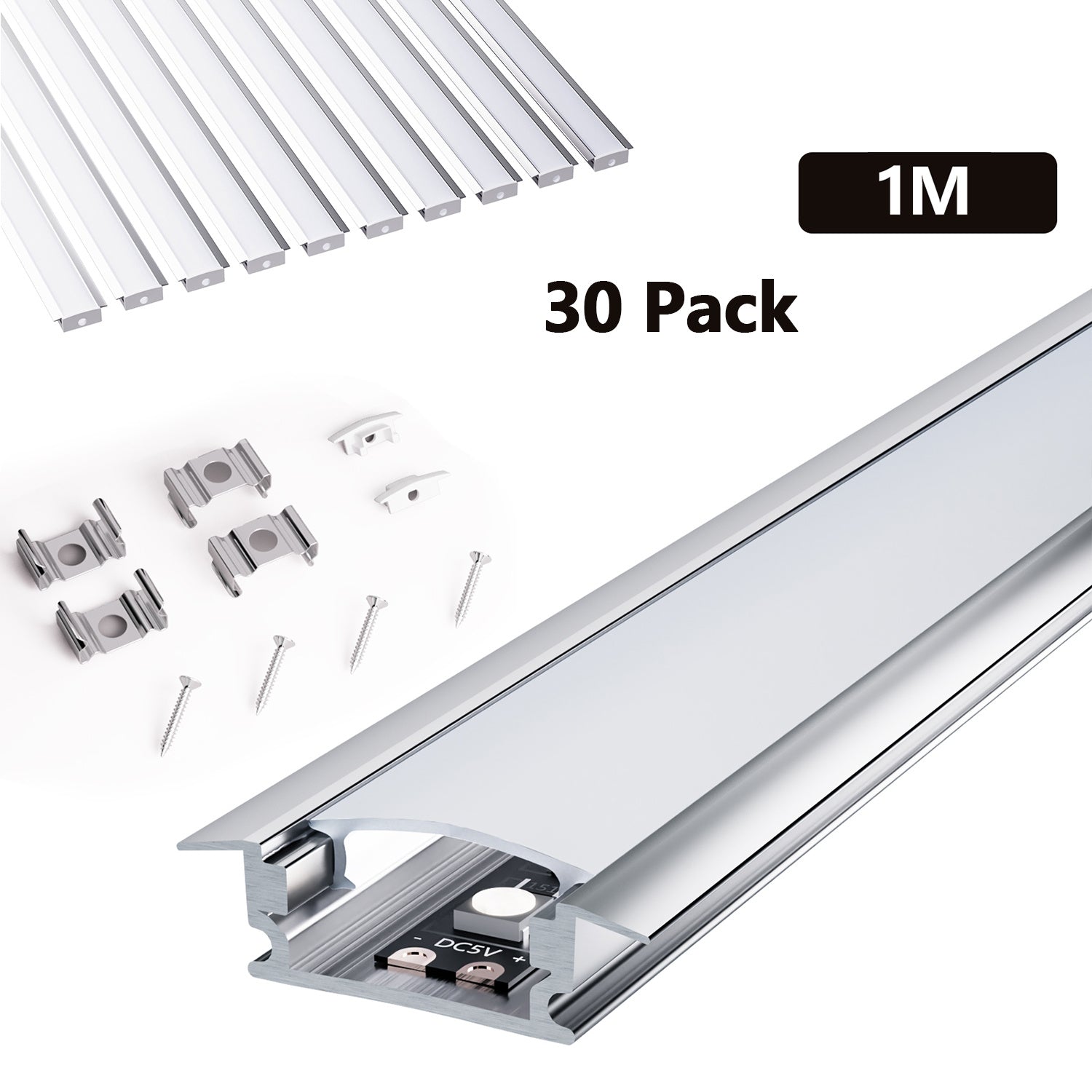 LED-Lichtstreifen, LED-Beleuchtung für Büro und Homeoffice – Detailansicht 35