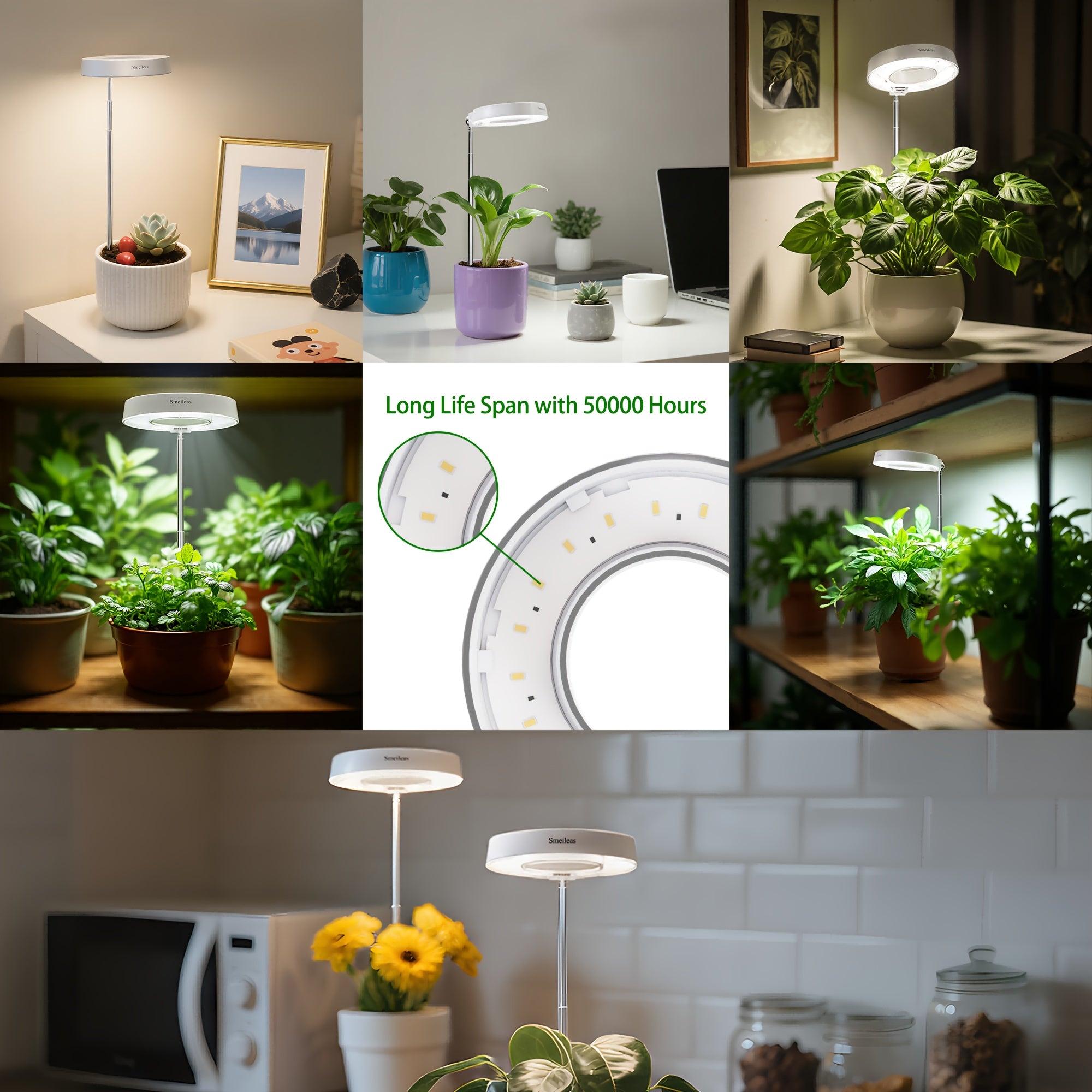 LED-Pflanzenlampen, LED-Beleuchtung für Garten und Terrasse – Detailansicht 9