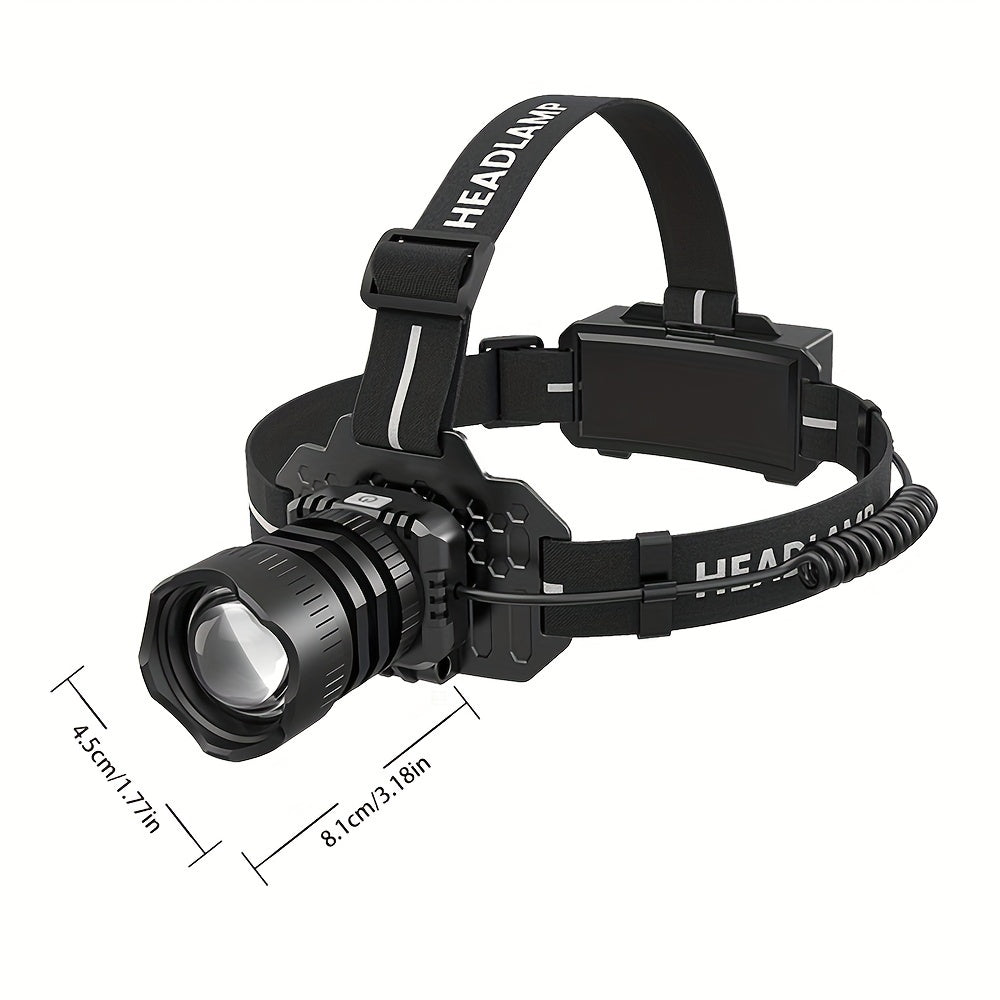 LED-Stirnlampe, 2 Stück für Reisen und Camping – Detailansicht 3