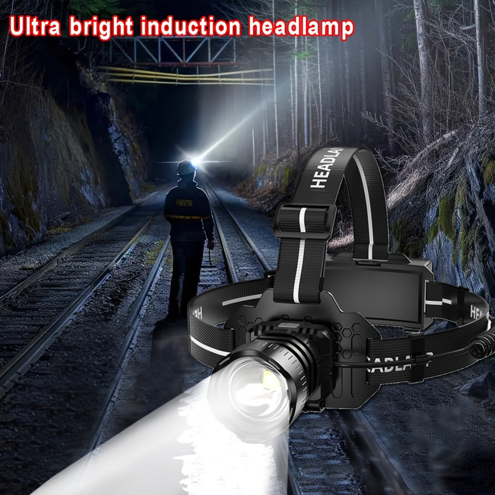 LED-Stirnlampe, 2 Stück für Reisen und Camping – Detailansicht 10