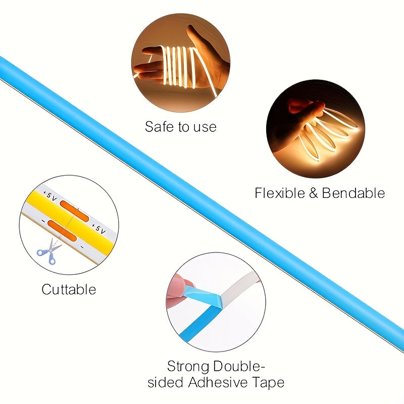 LED Streifen Licht, LED-Beleuchtung für Küche und Essbereich – Detailansicht 8