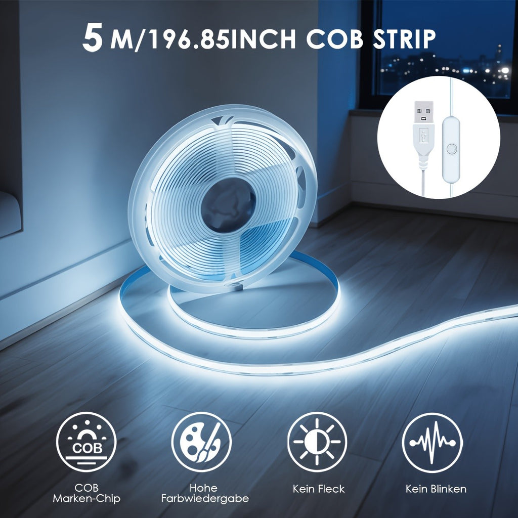 LED Streifen Licht, LED-Beleuchtung für Küche und Essbereich – Detailansicht 20