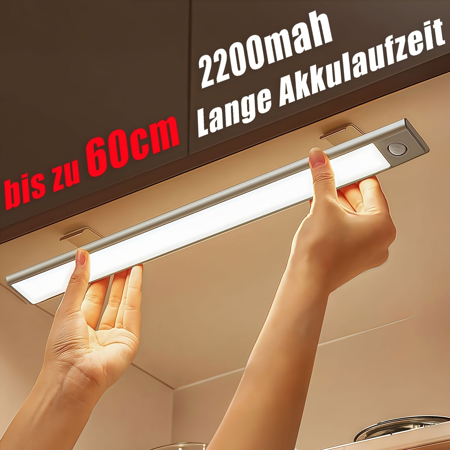 LED-Unterschrankleuchte, 20cm für Essbereich und Küche – Detailansicht 4