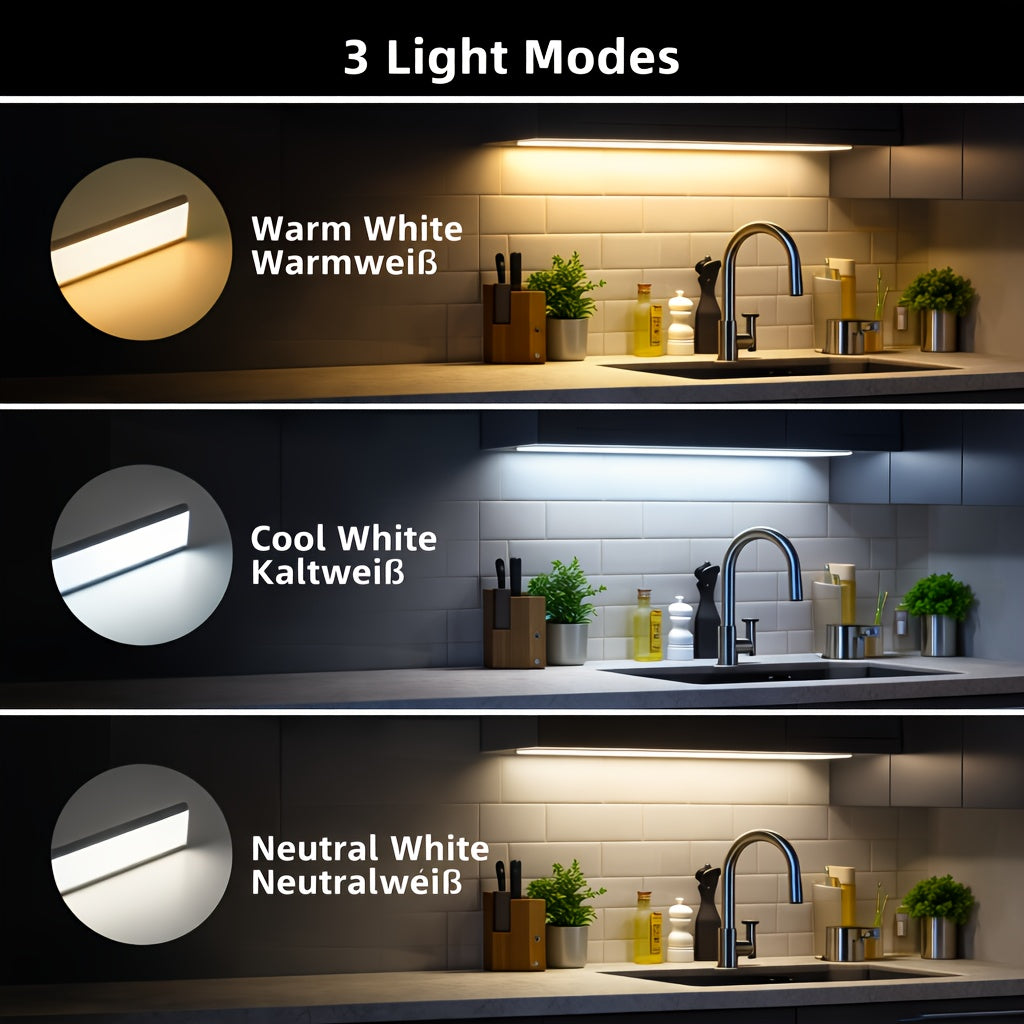 LED-Unterschrankleuchte, 4400 mAh für Küche – Detailansicht 13