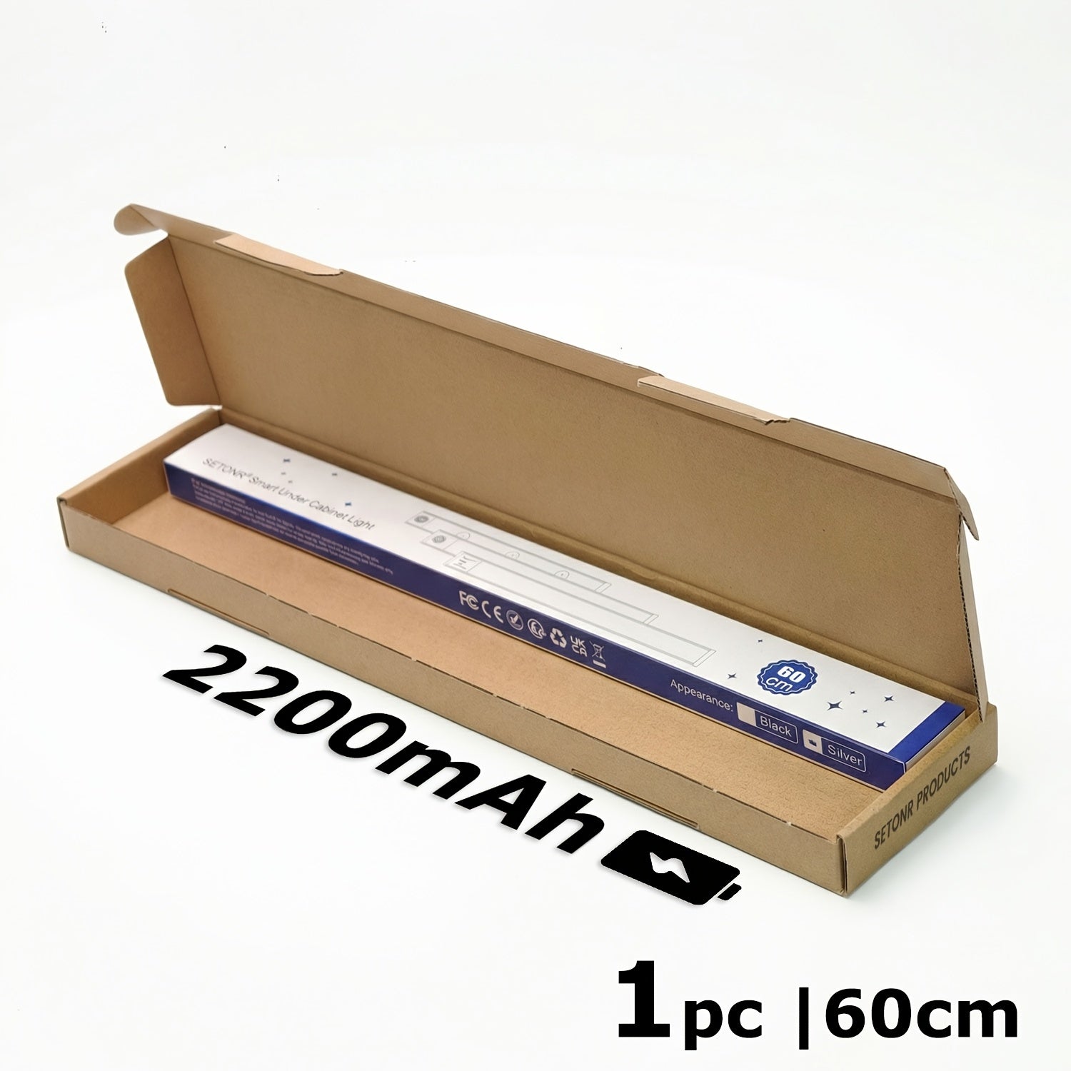LED-Unterschrankleuchte, 4400 mAh für Küche – Detailansicht 26