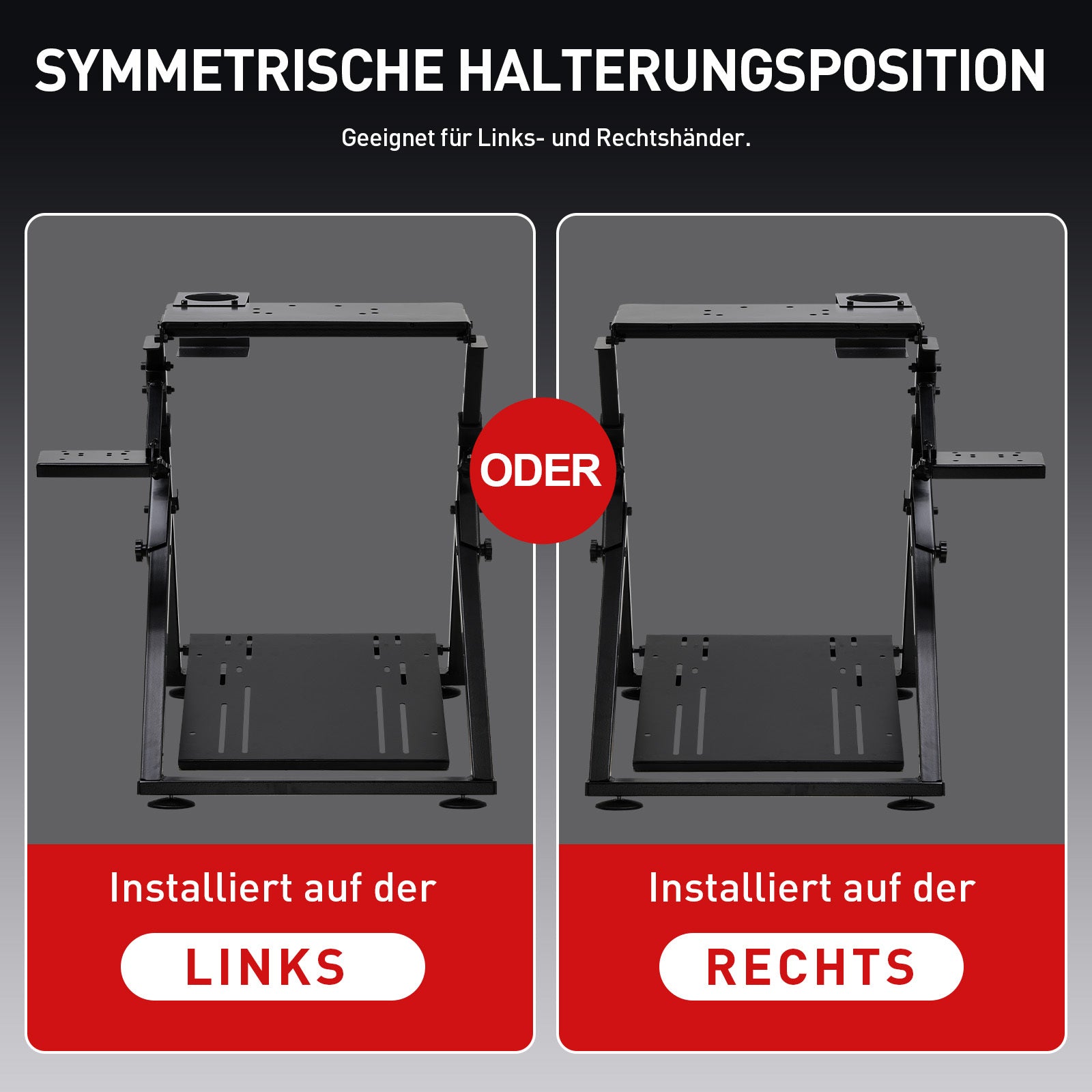 Lenkradhüllen, ORANGE für Lenkrad Gaming Wheel Stand Racing und Fahrzeug – Detailansicht 3