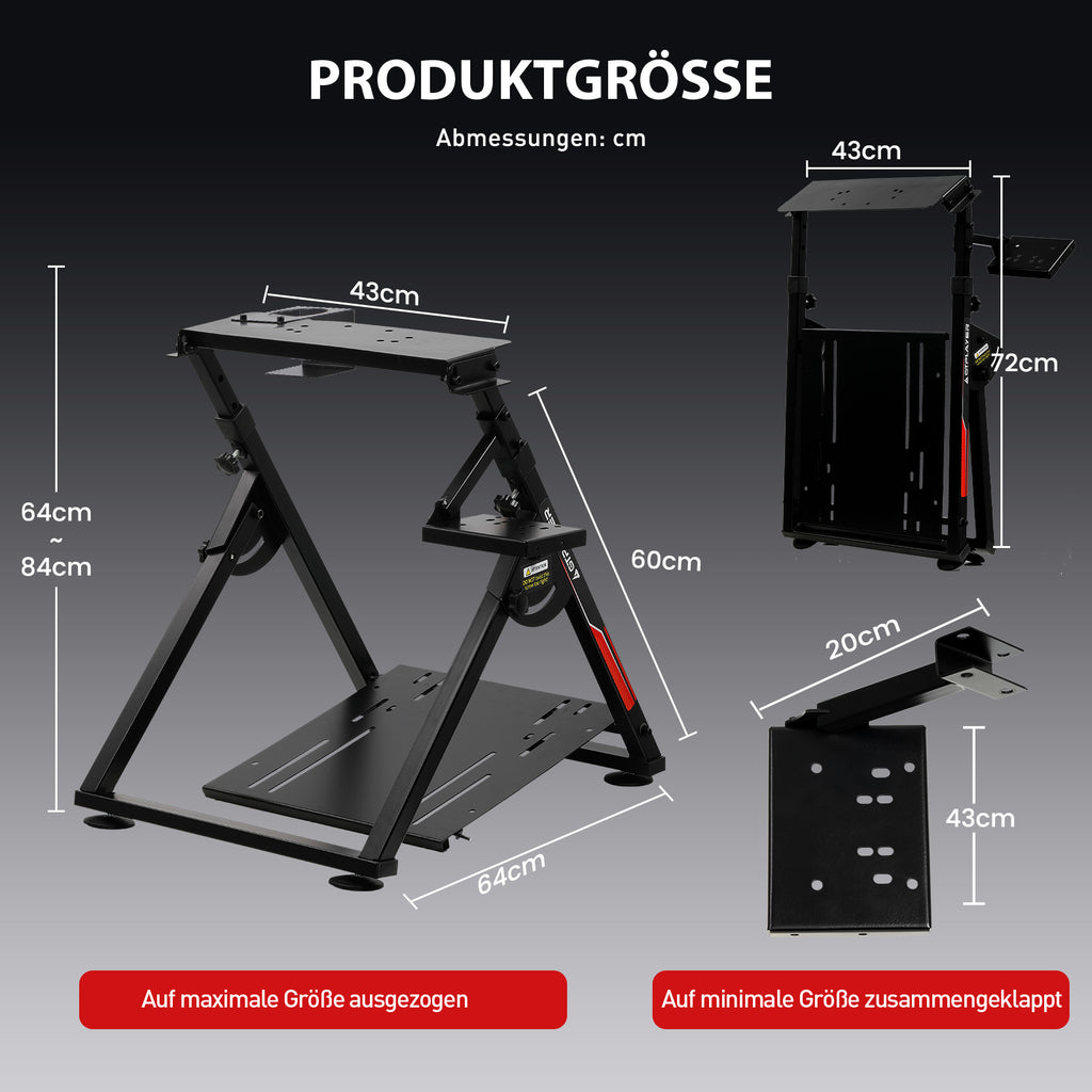 Lenkradhüllen, ORANGE für Lenkrad Gaming Wheel Stand Racing und Fahrzeug – Detailansicht 9
