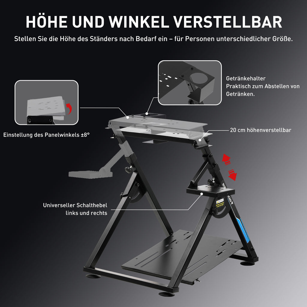 Lenkradhüllen, ORANGE für Lenkrad Gaming Wheel Stand Racing und Fahrzeug – Detailansicht 13