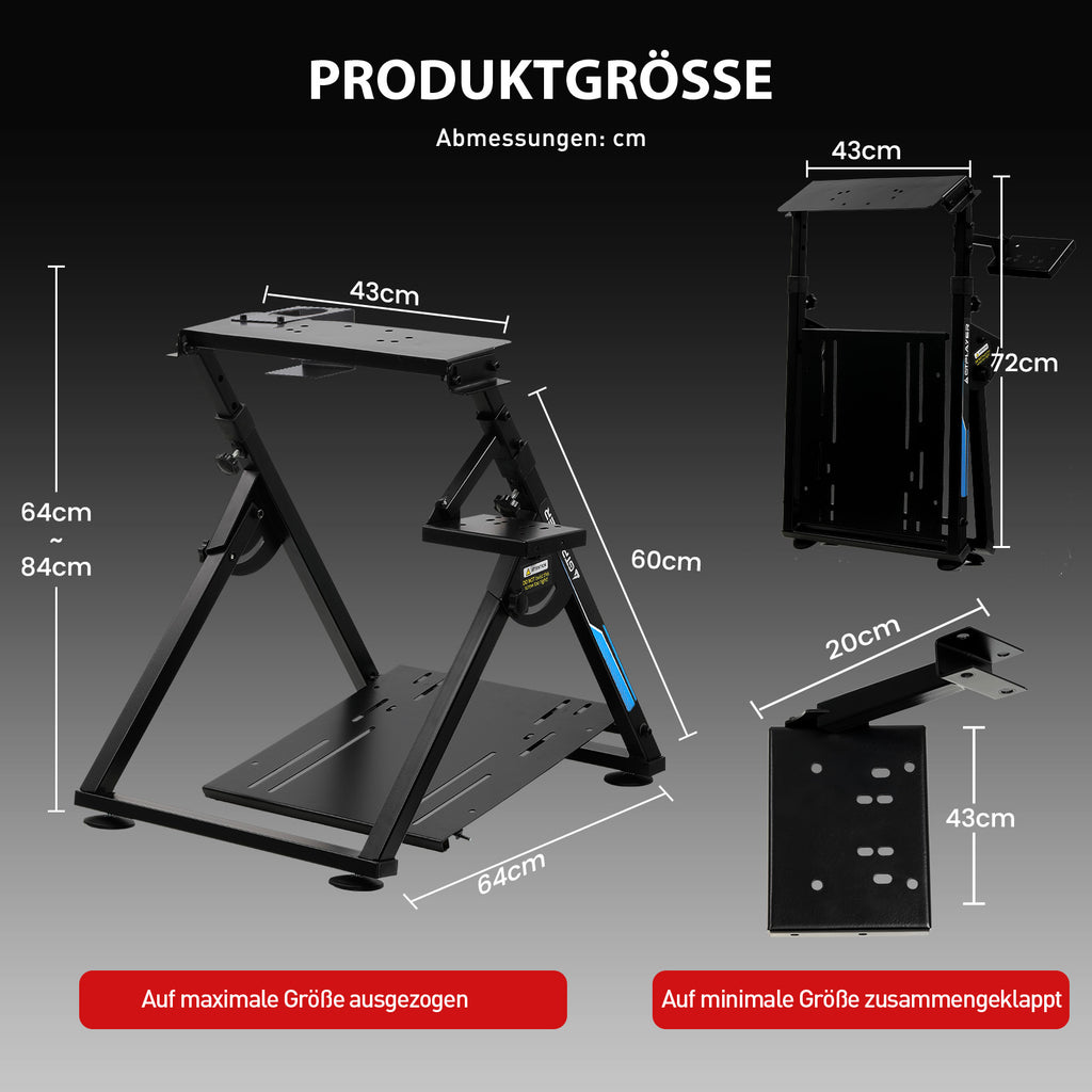 Lenkradhüllen, ORANGE für Lenkrad Gaming Wheel Stand Racing und Fahrzeug – Detailansicht 14