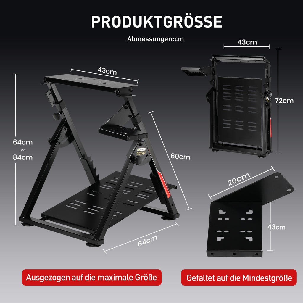 Lenkradhüllen, ORANGE für Lenkrad Gaming Wheel Stand Racing und Fahrzeug – Detailansicht 25