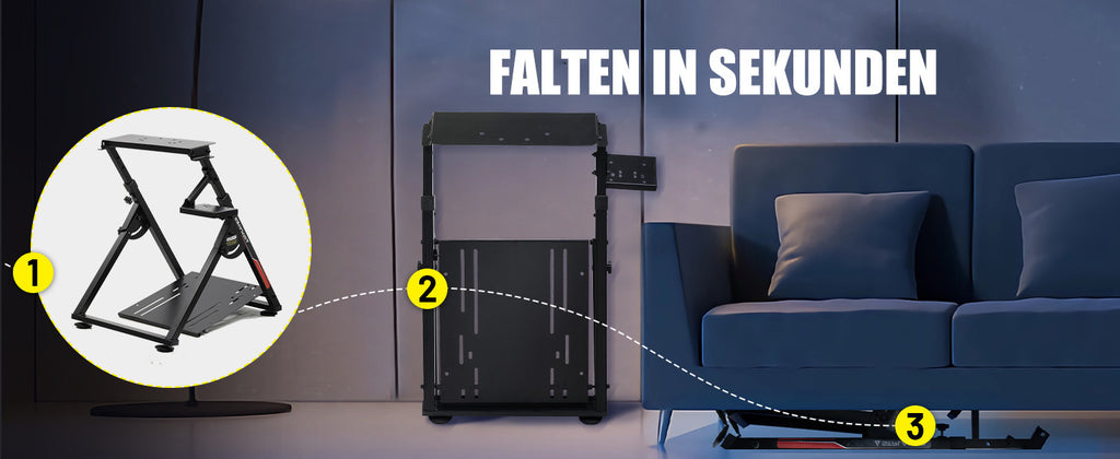 Lenkradhüllen, ORANGE für Lenkrad Gaming Wheel Stand Racing und Fahrzeug – Detailansicht 29
