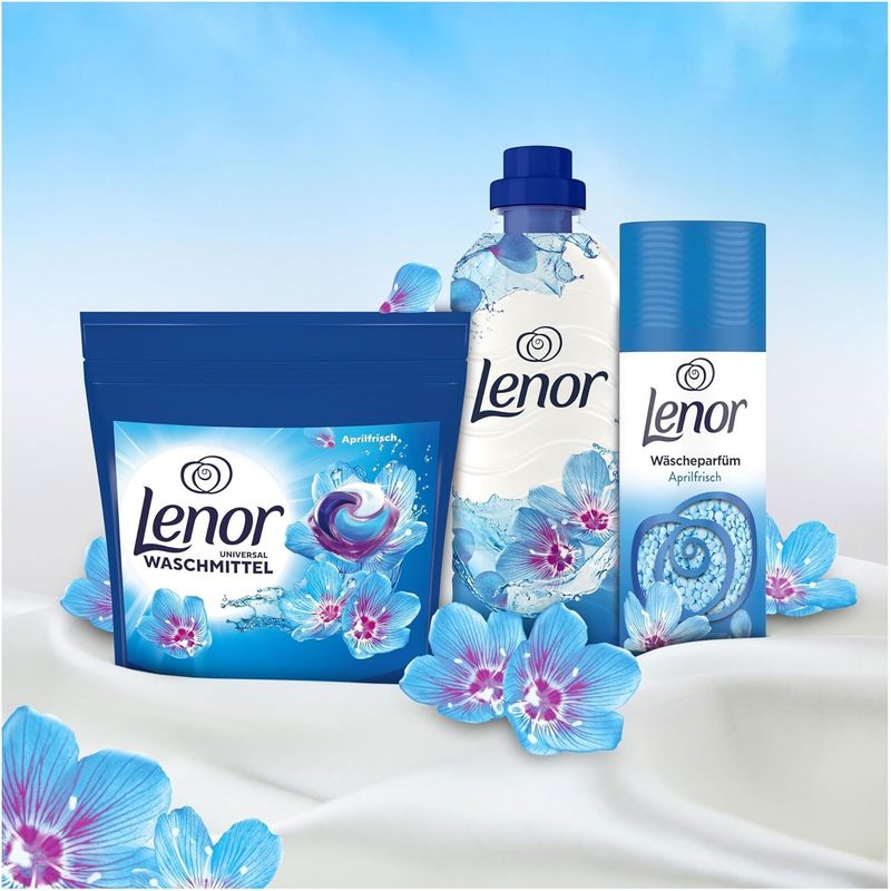 Lenor All-in-1 PODS Aprilfrisch Vollwaschmittel, 1 Packung für Alltag und Zuhause – Detailansicht 8