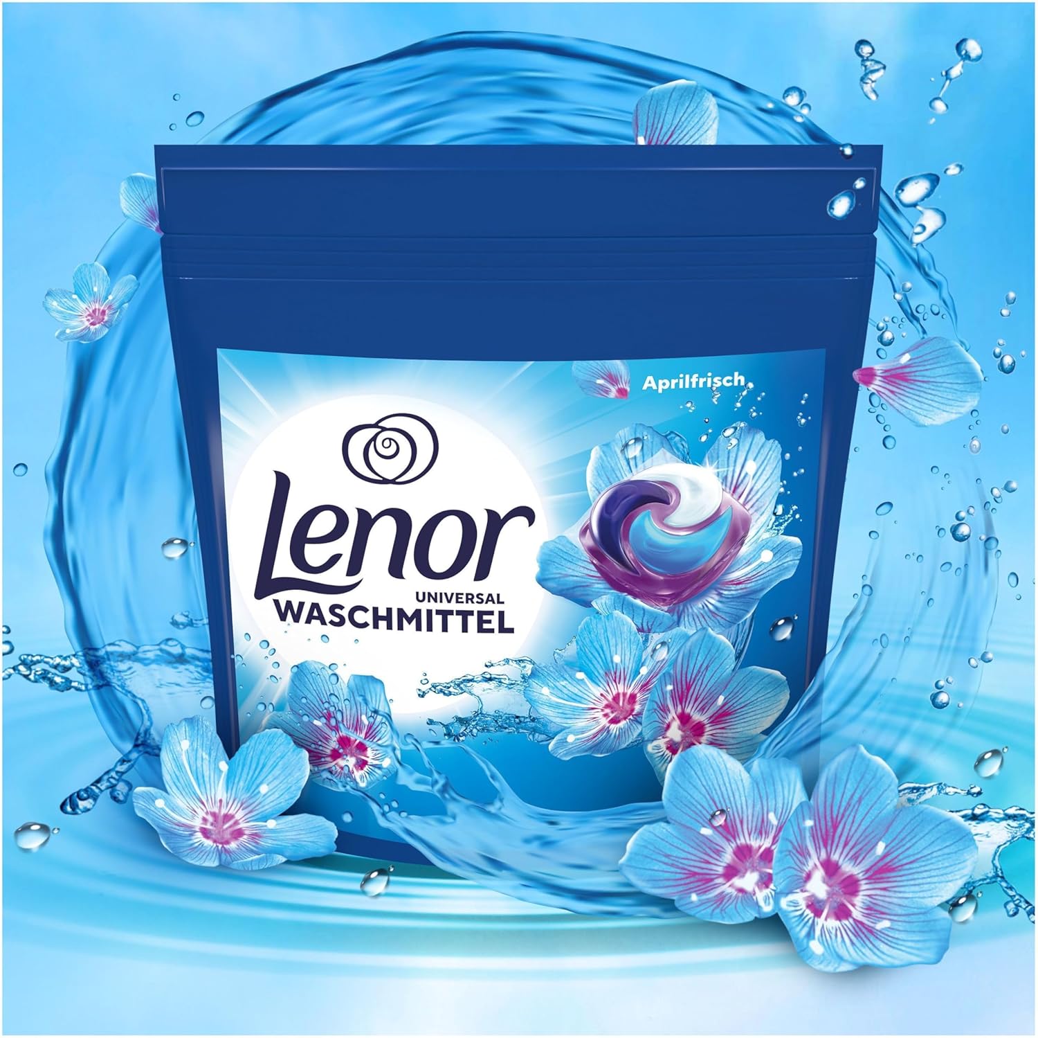 Lenor All-in-1 PODS Aprilfrisch Vollwaschmittel, 1 Packung für Alltag und Zuhause – Detailansicht 12