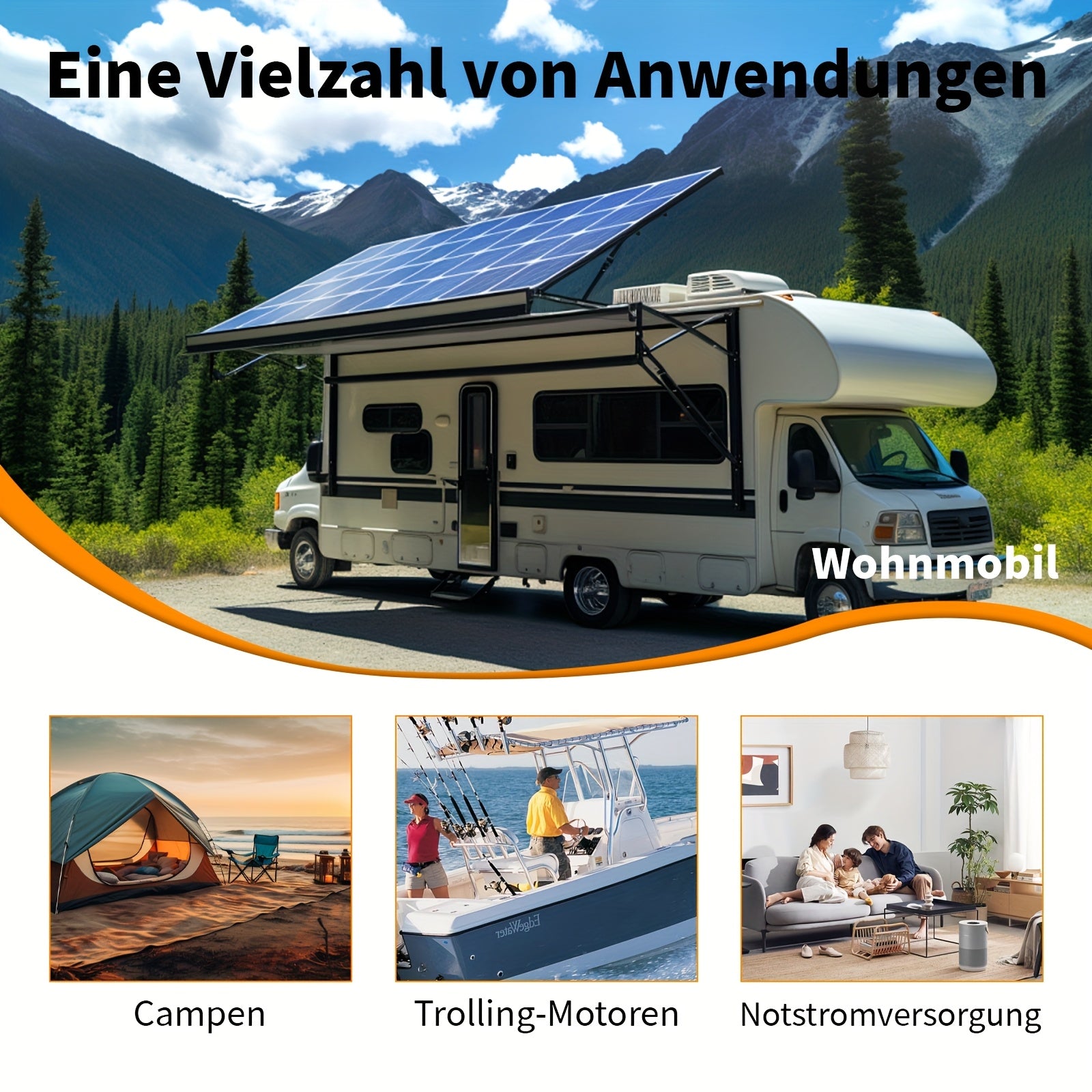 LiFePO4-Batterie, 12V für Zuhause und Outdoor-Nutzung – Detailansicht 5