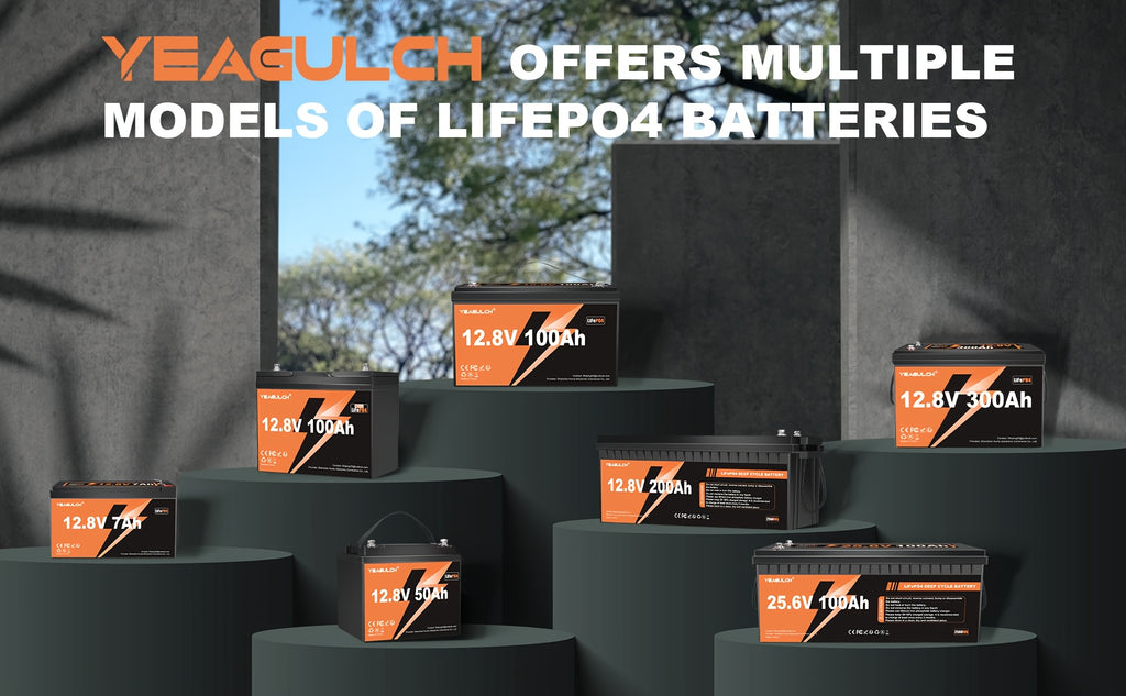 LiFePO4-Batterie, 12V für Zuhause und Outdoor-Nutzung – Detailansicht 8