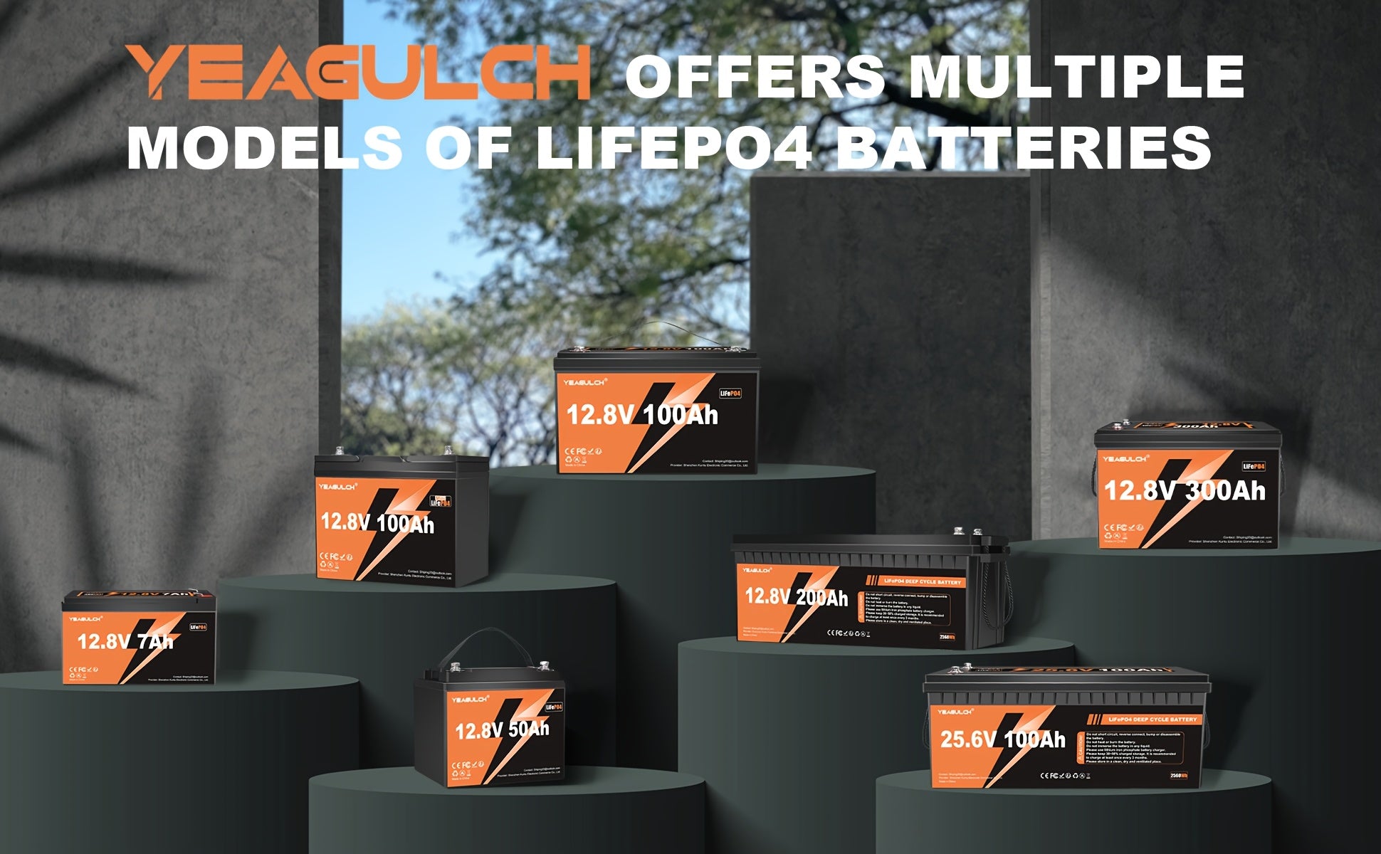 LiFePO4-Batterie, 12V für Zuhause und Outdoor-Nutzung – Detailansicht 8