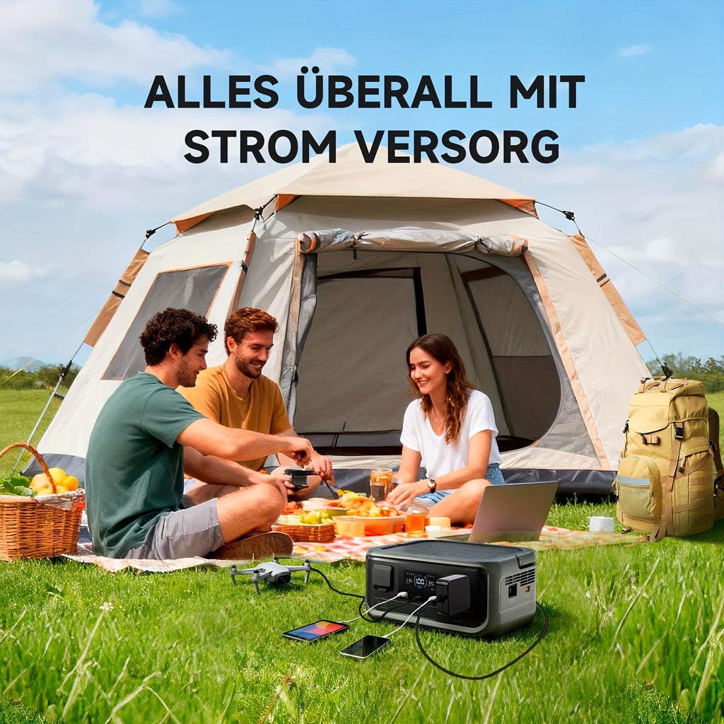 LiFePO4-Batterie, 300W für Camping und Reisen – Detailansicht 2