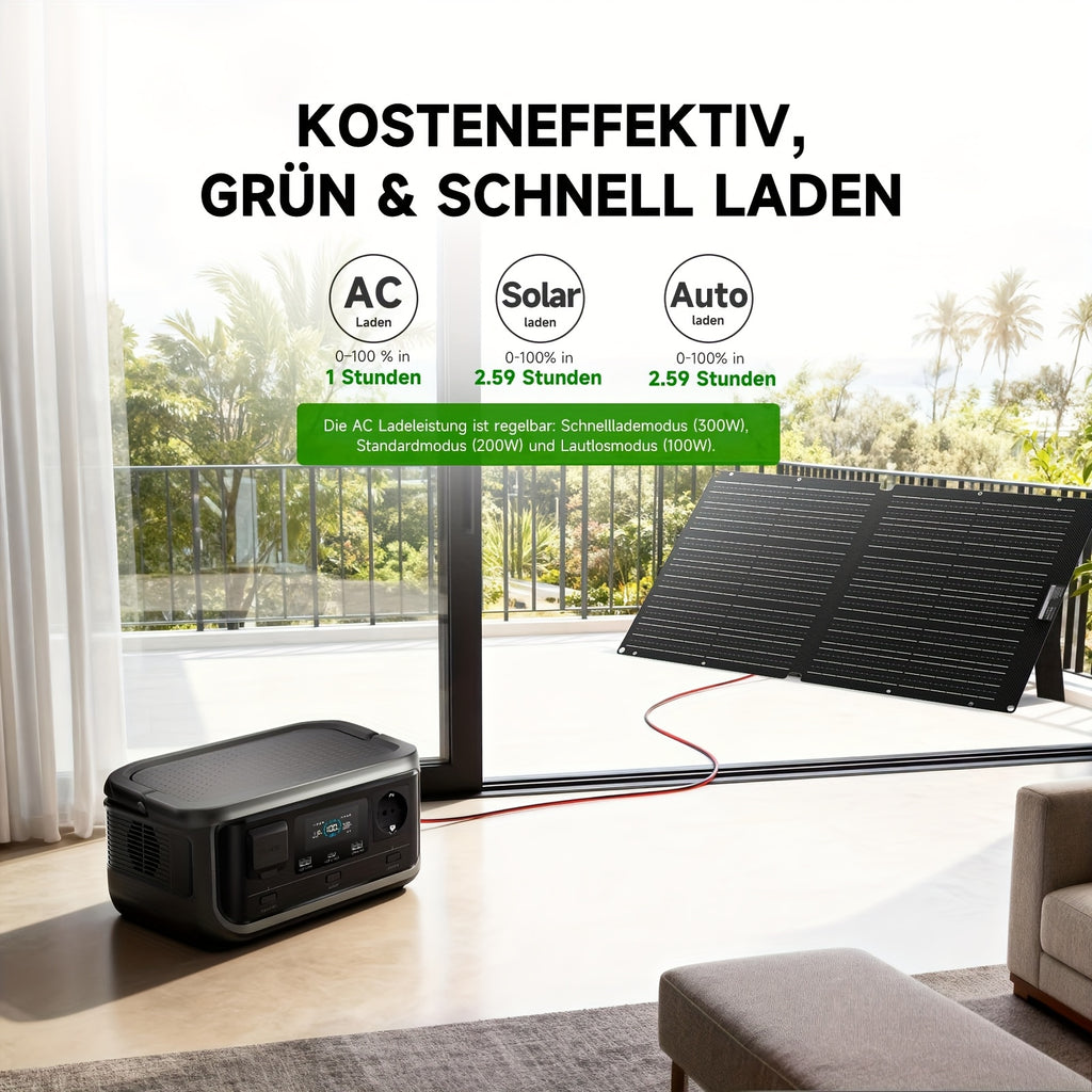 LiFePO4-Batterie, 300W für Camping und Reisen – Detailansicht 3