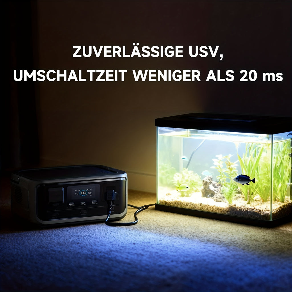 LiFePO4-Batterie, 300W für Camping und Reisen – Detailansicht 8