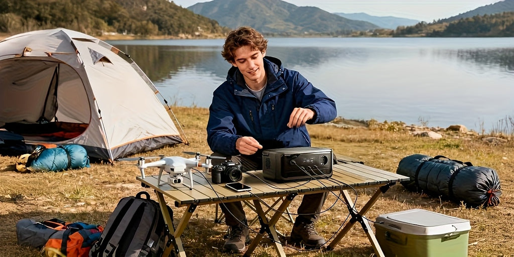 LiFePO4-Batterie, 300W für Camping und Reisen – Detailansicht 12