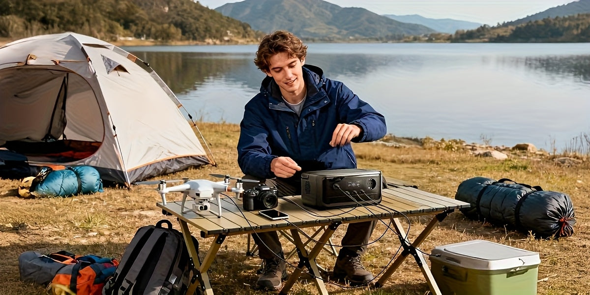LiFePO4-Batterie, 300W für Camping und Reisen – Detailansicht 12