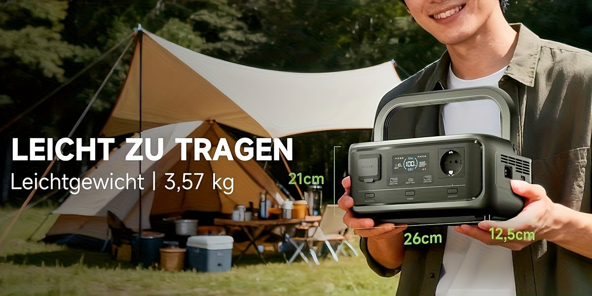 LiFePO4-Batterie, 300W für Camping und Reisen – Detailansicht 13