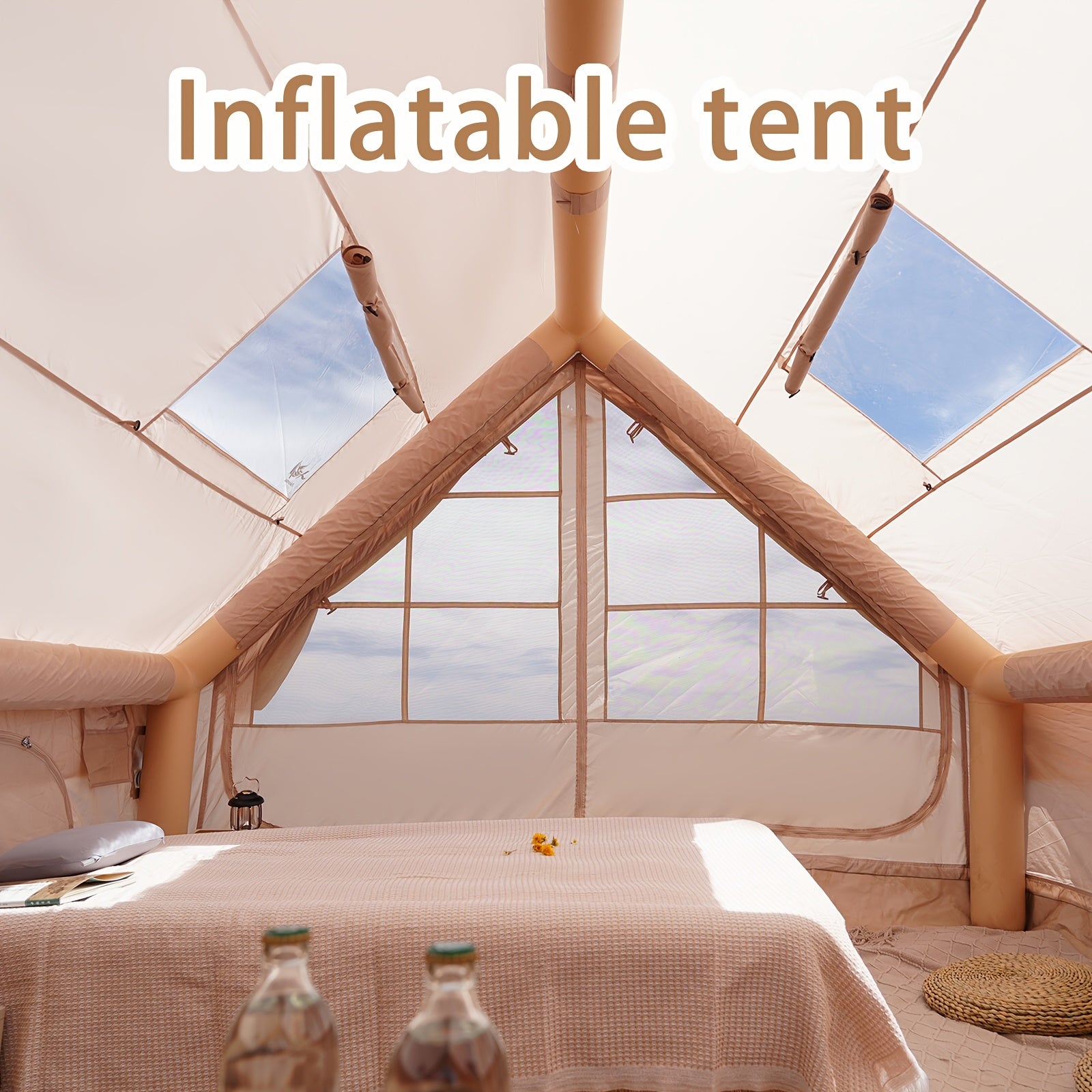 Luft-Skylight-Zelt, 4-6 für Camping und Reisen – Detailansicht 6