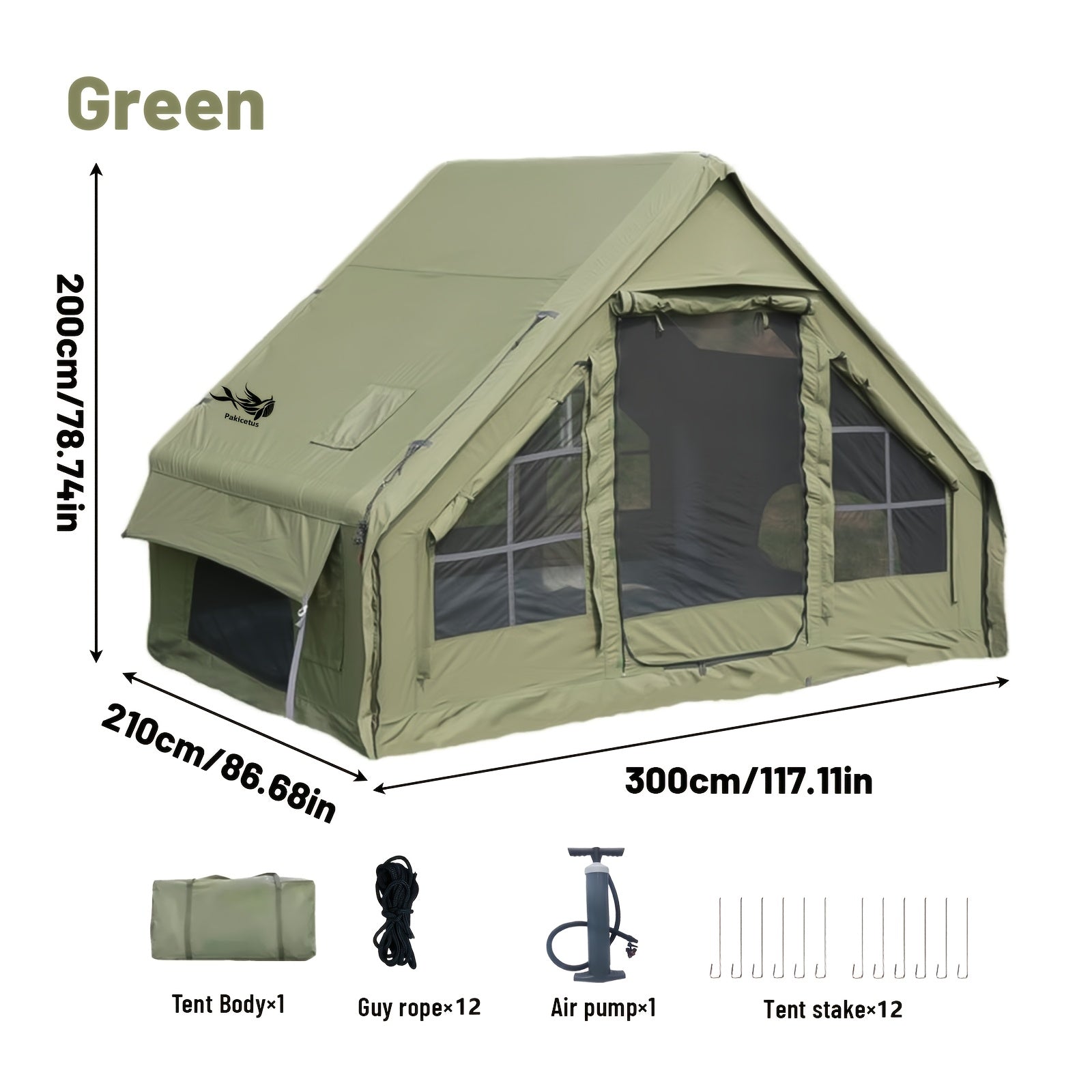 Luft-Skylight-Zelt, 4-6 für Camping und Reisen – Detailansicht 11