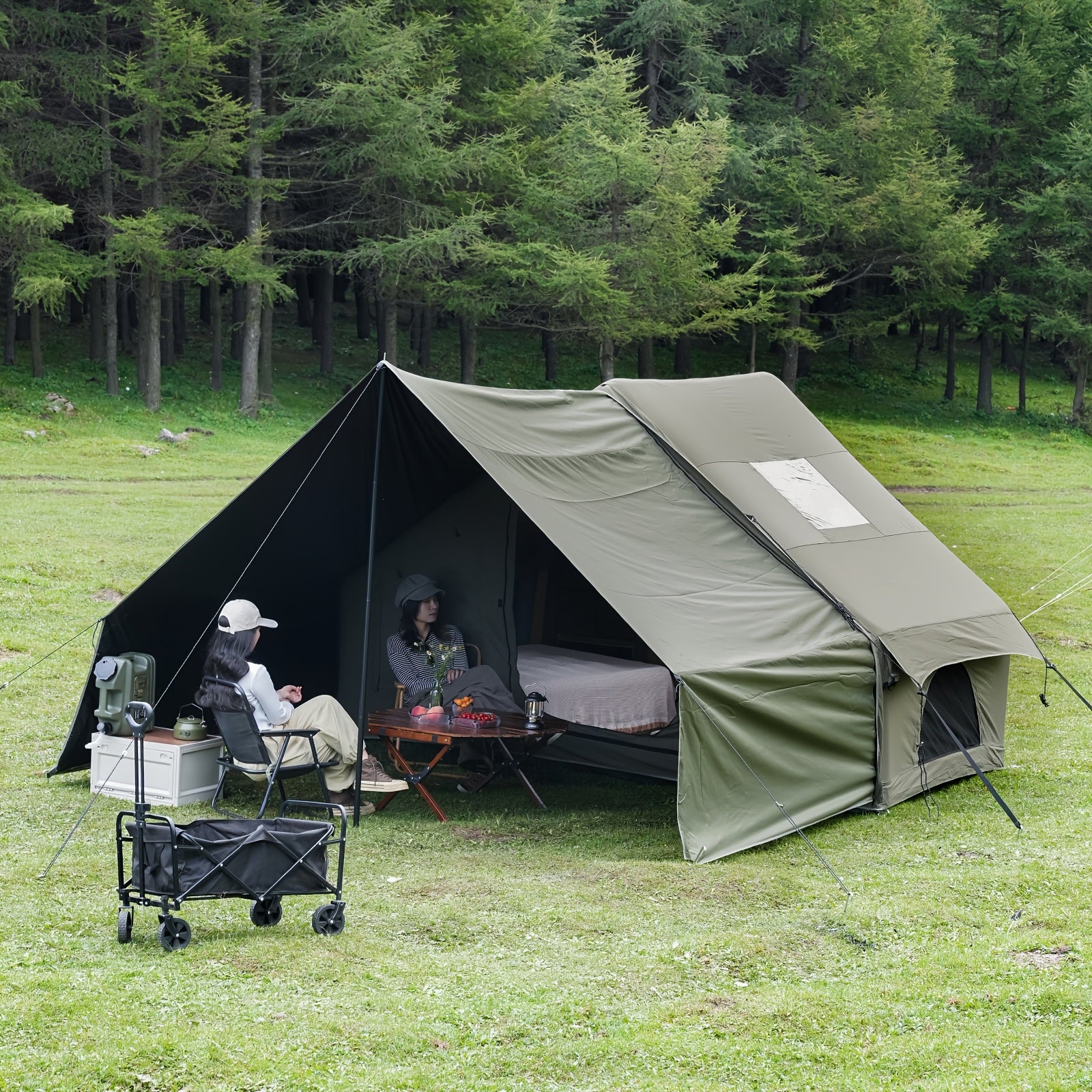 Luft-Skylight-Zelt, 4-6 für Camping und Reisen – Detailansicht 27