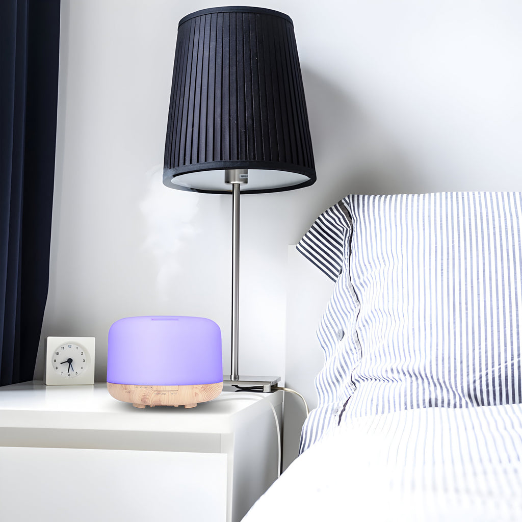 Luftbefeuchter, LED-Beleuchtung für Schlafzimmer und Bett – Detailansicht 21