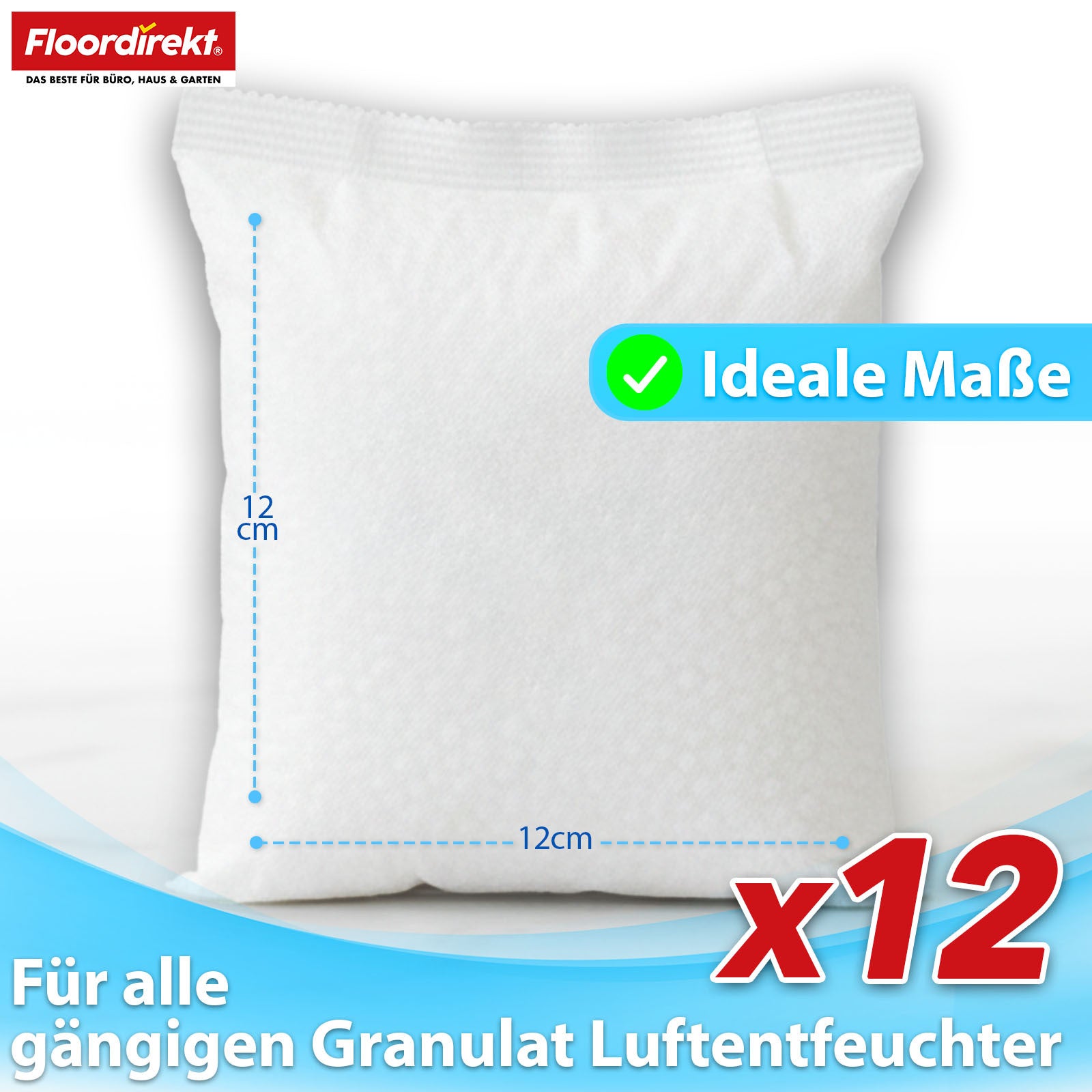 Luftentfeuchter Nachfüllpack Habo, 400g für Badezimmer und Haushalt – Detailansicht 3