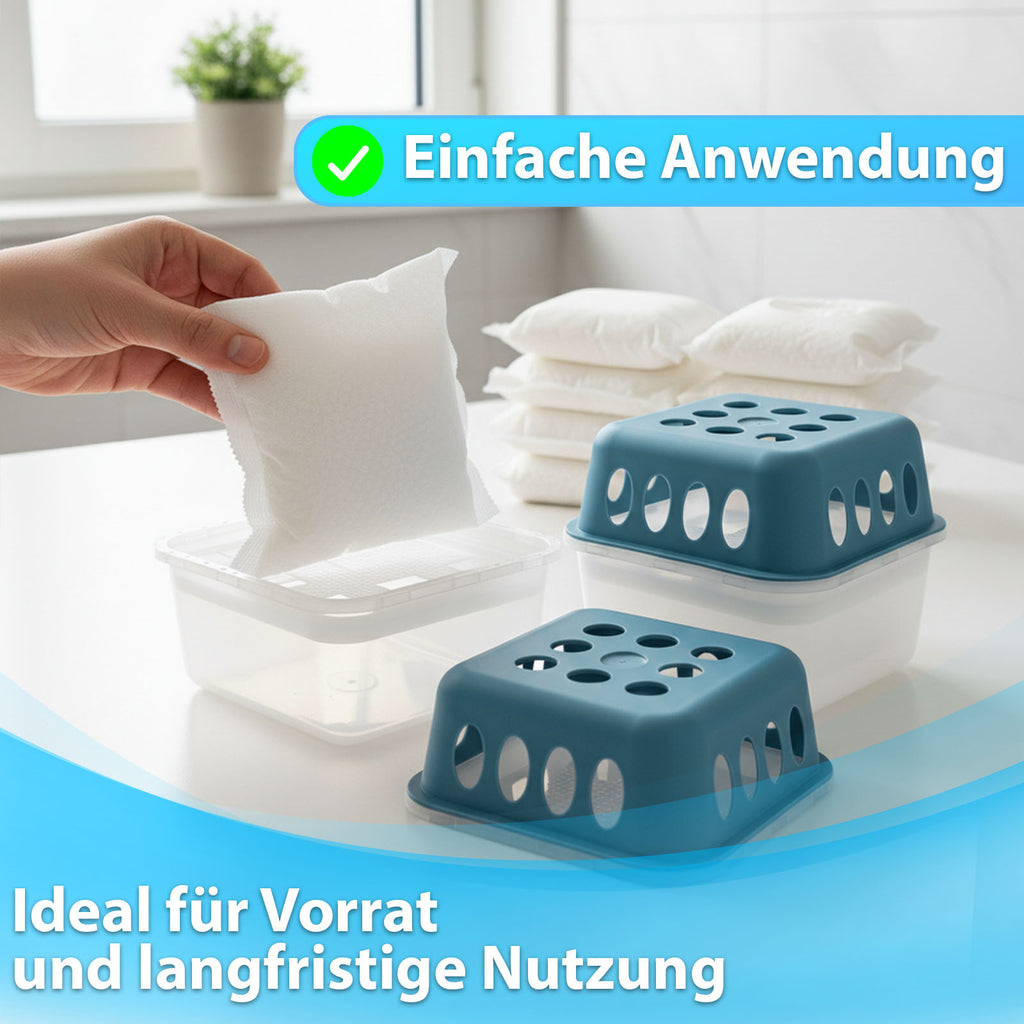 Luftentfeuchter Nachfüllpack Habo, 400g für Badezimmer und Haushalt – Detailansicht 6