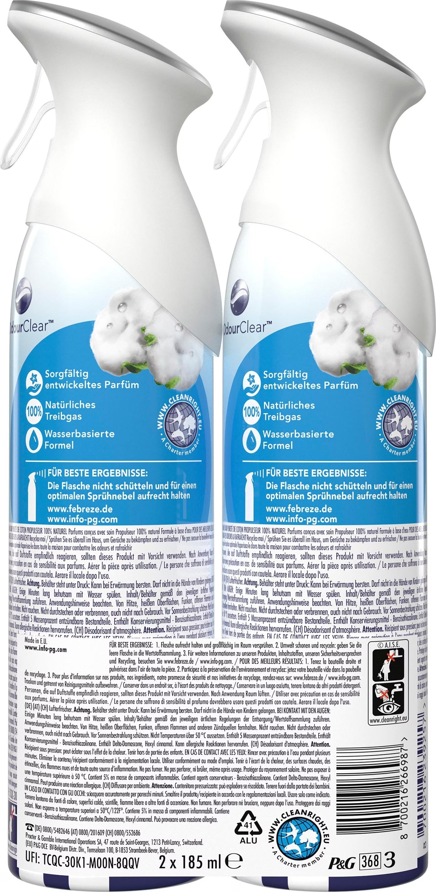 Lufterfrischer, 185ml für Alltag und Zuhause – Detailansicht 12