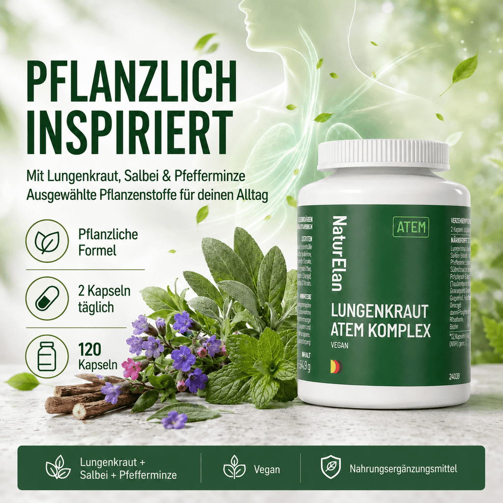 Lungenkraut Kapseln - Atem Komplex, 2er Pack für Haustiere – Detailansicht 4