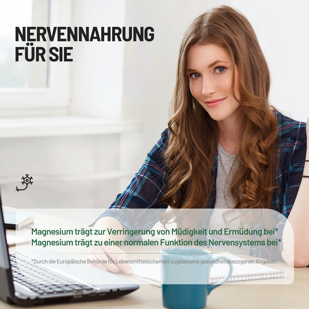 Magnesium Bisglycinat Kapseln für Muskeln und Pflege zu Hause – Detailansicht 3