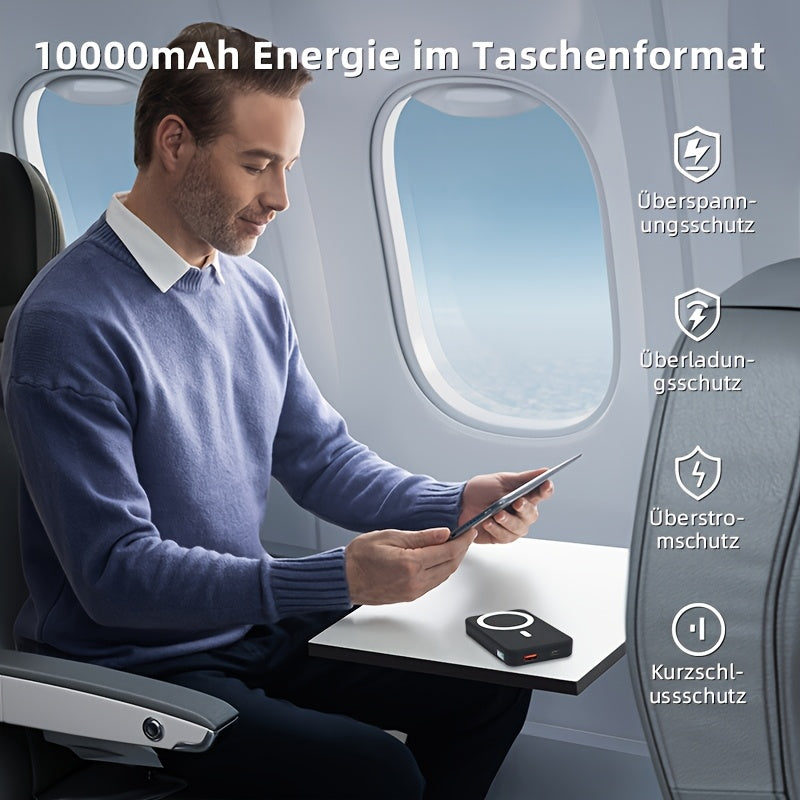 Magnetische Batterie, 10000mAh für iPhone 15 und 15 Plus – Detailansicht 6