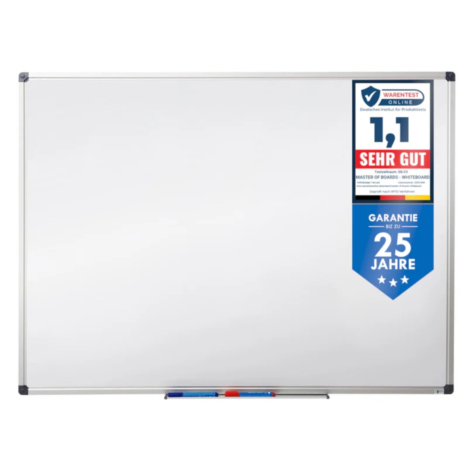 Magnetisches Whiteboard für Büro und Homeoffice – Detailansicht 27