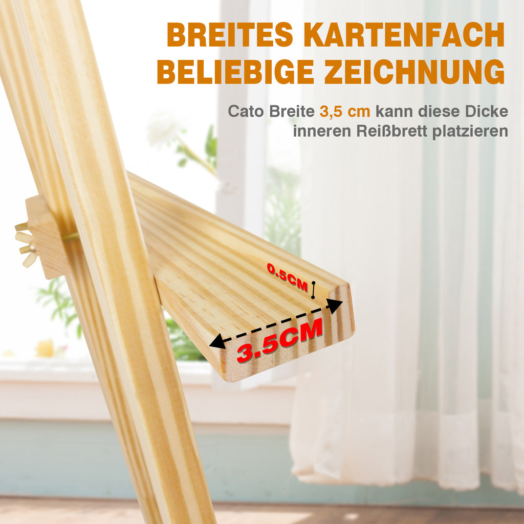 Malerstaffelei, Holz für Hobby und Kreativprojekte – Detailansicht 20