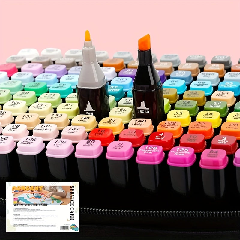 Marker-Set, 10.000 Menschen wählen kosmische Farbe für Camping und Reisen – Detailansicht 6