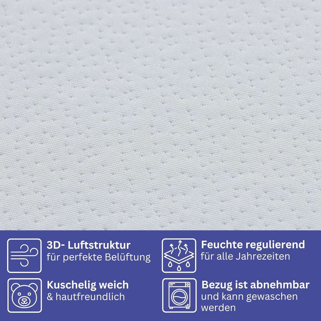 Matratze, 12cm für Schlafzimmer – Detailansicht 3