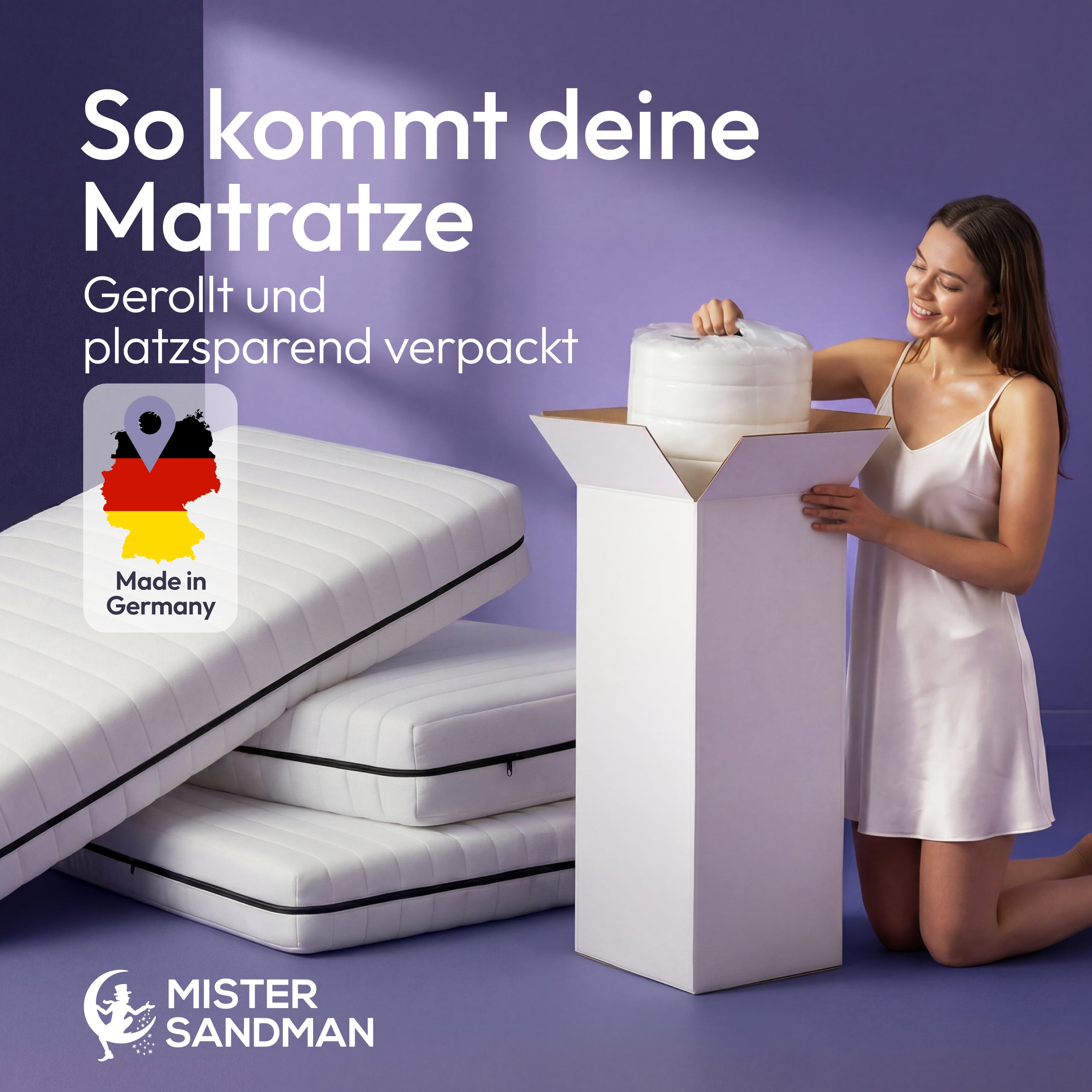 Matratze, 15 CM für Schlafzimmer und erholsamen Schlaf – Detailansicht 6