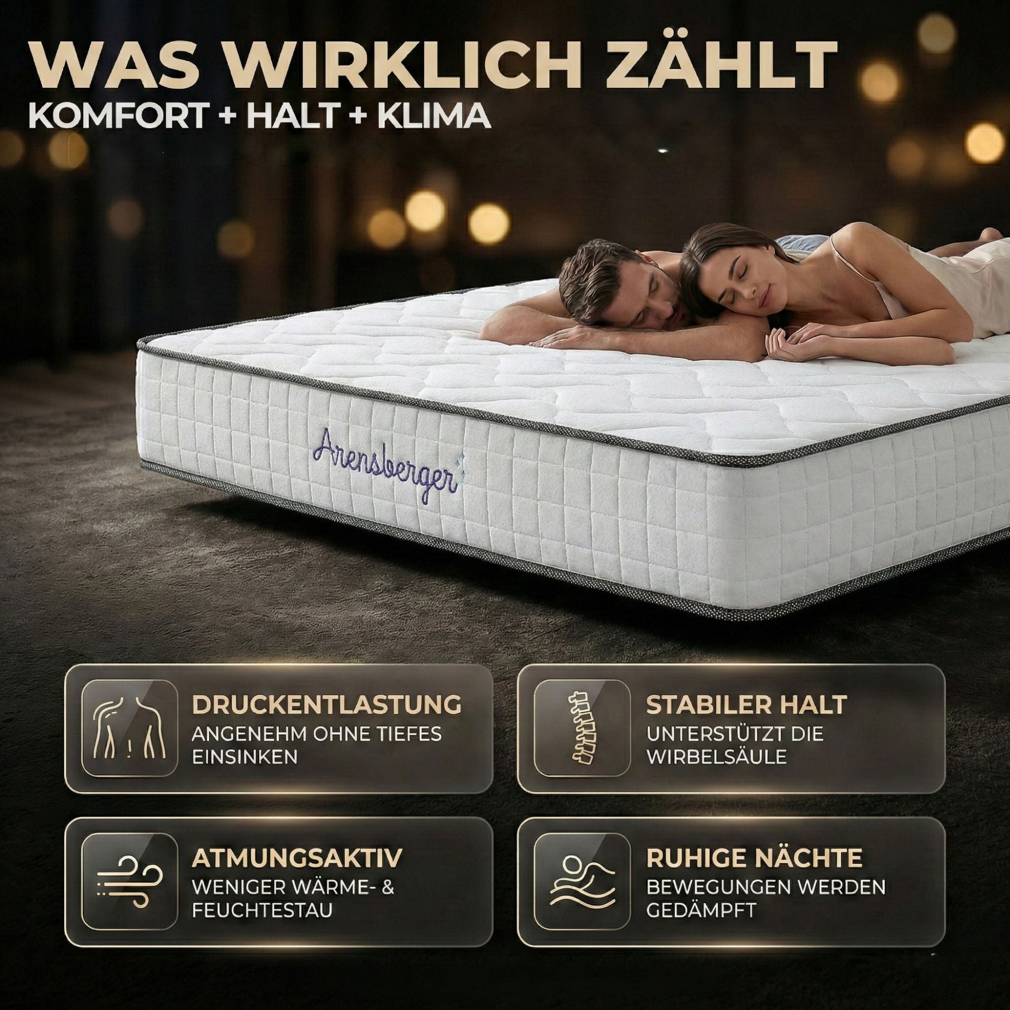 Matratze, 20 cm für erholsamen Schlaf – Detailansicht 4