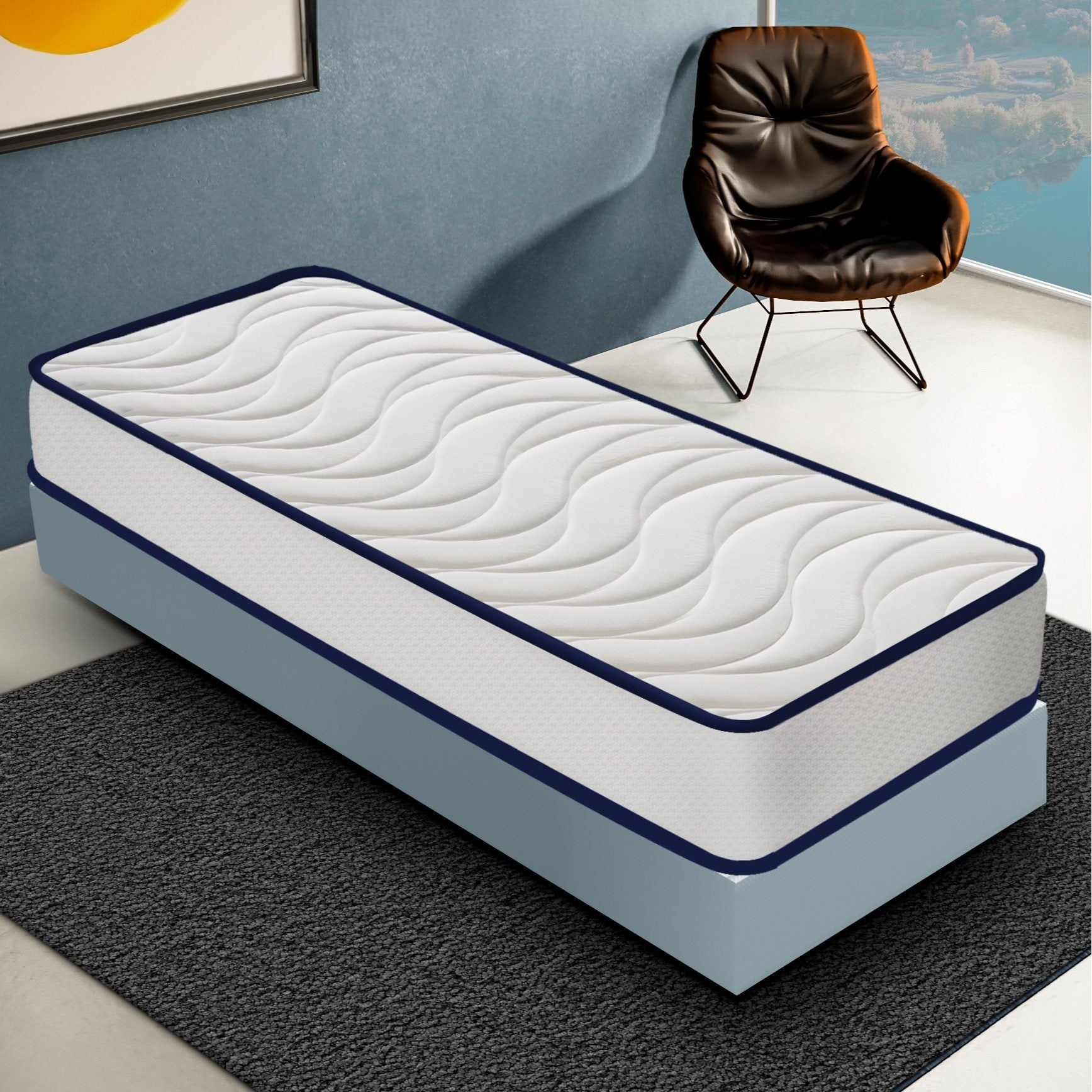Matratze, 20 cm für erholsamen Schlaf und Schlafzimmer – Detailansicht 3