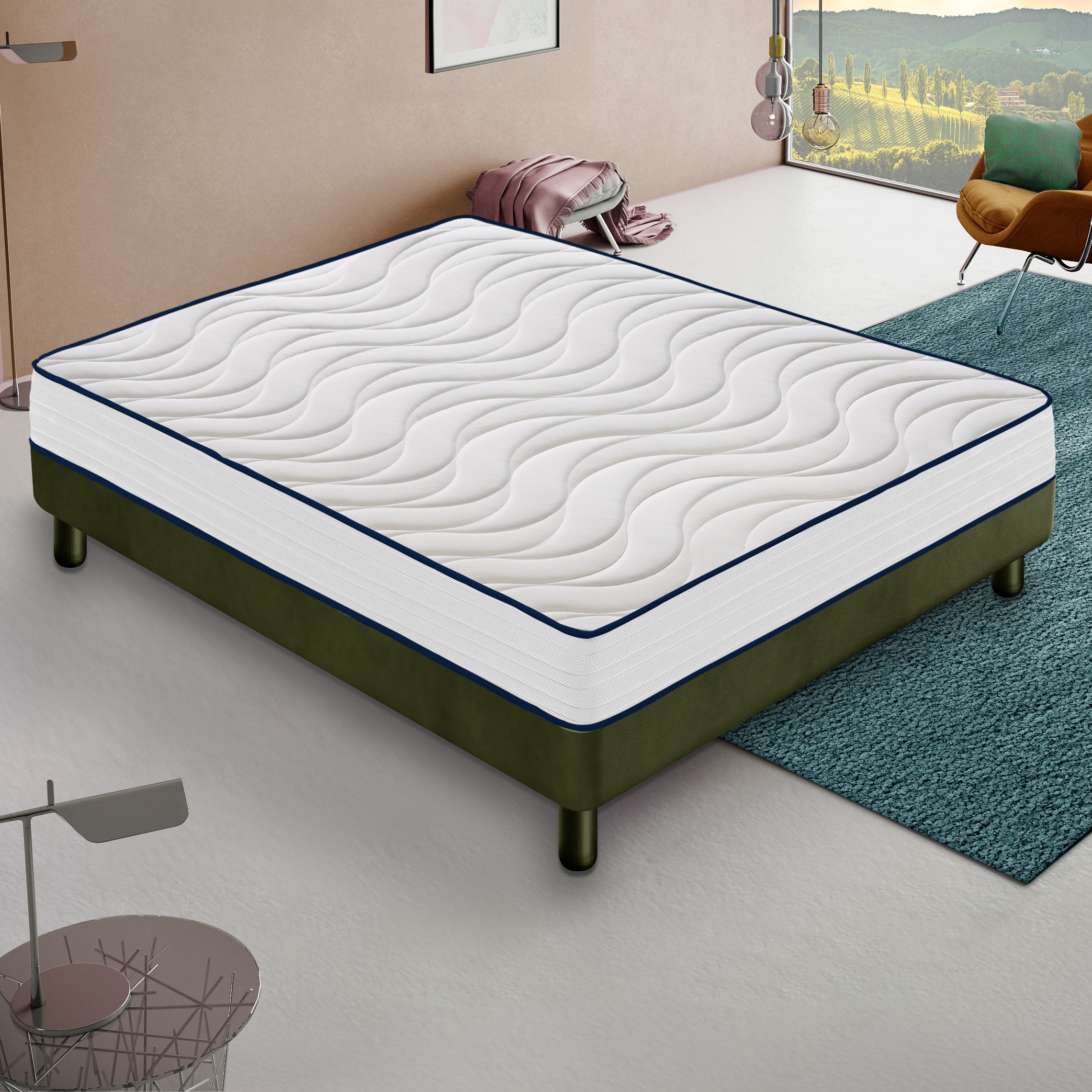 Matratze, 20 cm für erholsamen Schlaf und Schlafzimmer – Detailansicht 18