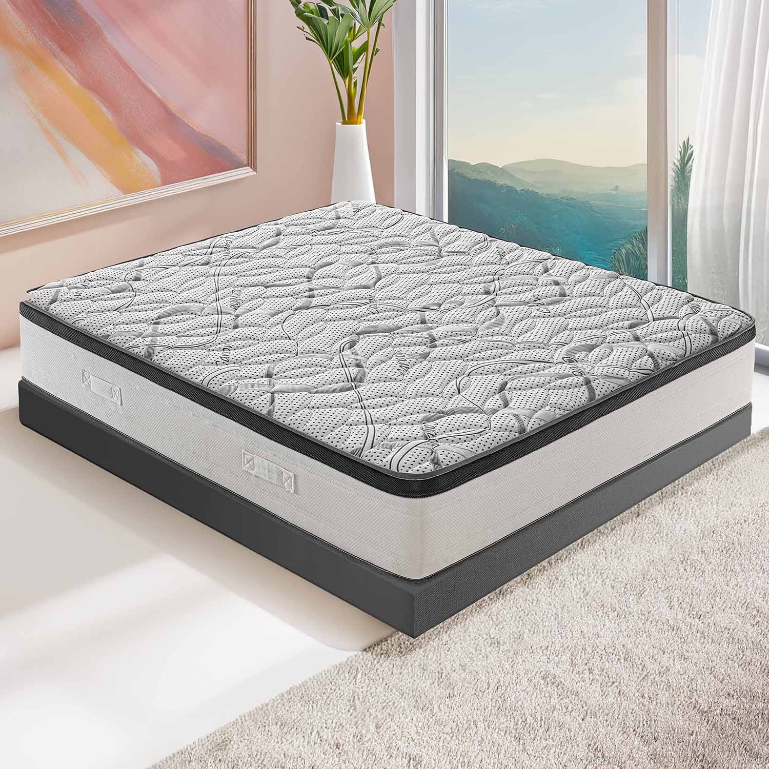 Matratze, Höhe 15 cm für Schlafzimmer und erholsamen Schlaf – Detailansicht 8