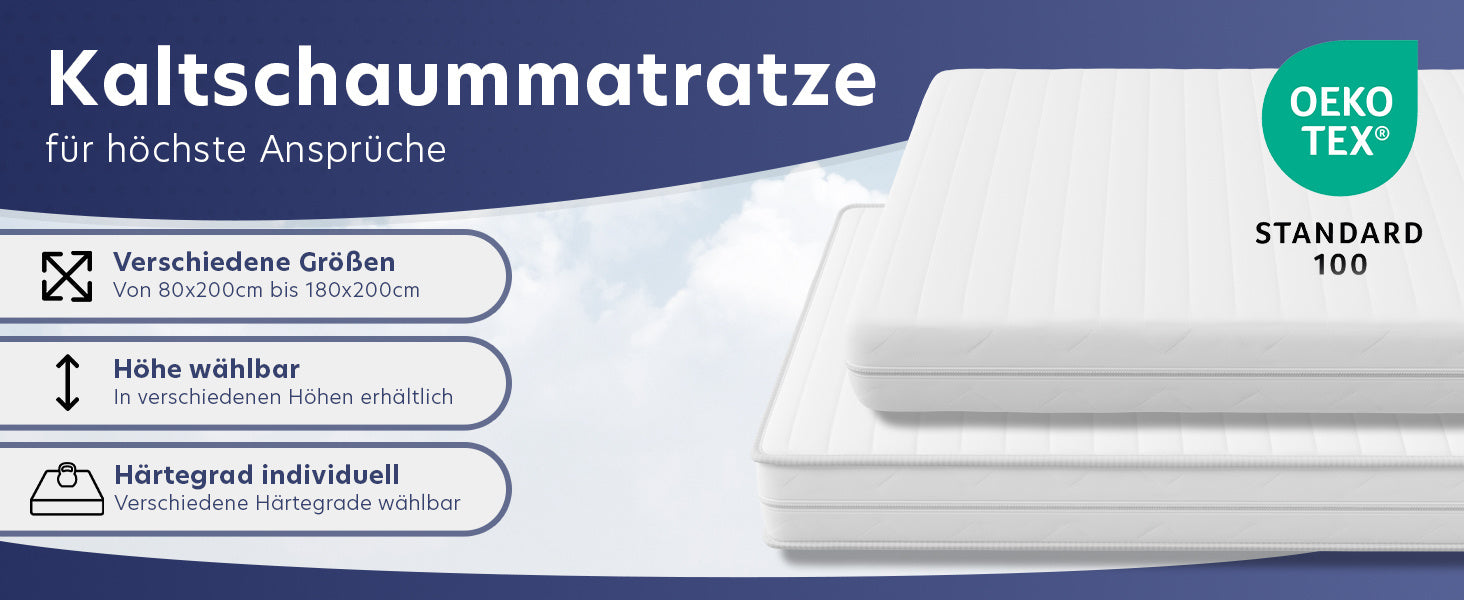 Matratze, waschbar für erholsamen Schlaf und Schlafzimmer – Detailansicht 15