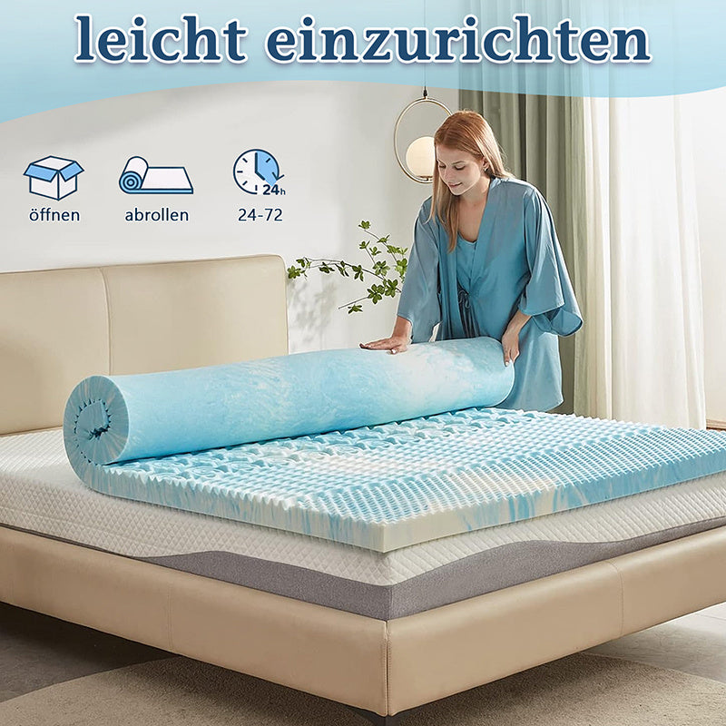 Matratzen-Topper, rutschfest für Schlafzimmer und Bett – Detailansicht 31