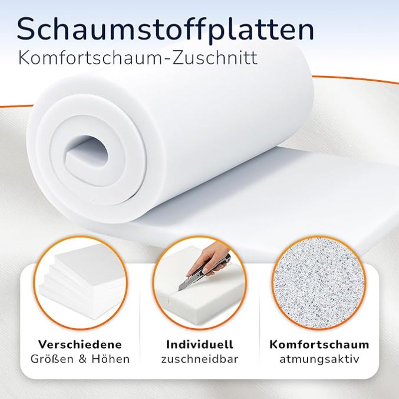 Matratzenauflage, 15 cm für Schlafzimmer und Bett – Detailansicht 2